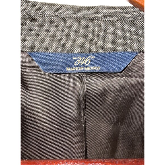 Men’s 44L — “346” Brooks Brothers Stretch Brown 100% Wool Suit Jacket RN 93986 - Picture 2 of 11